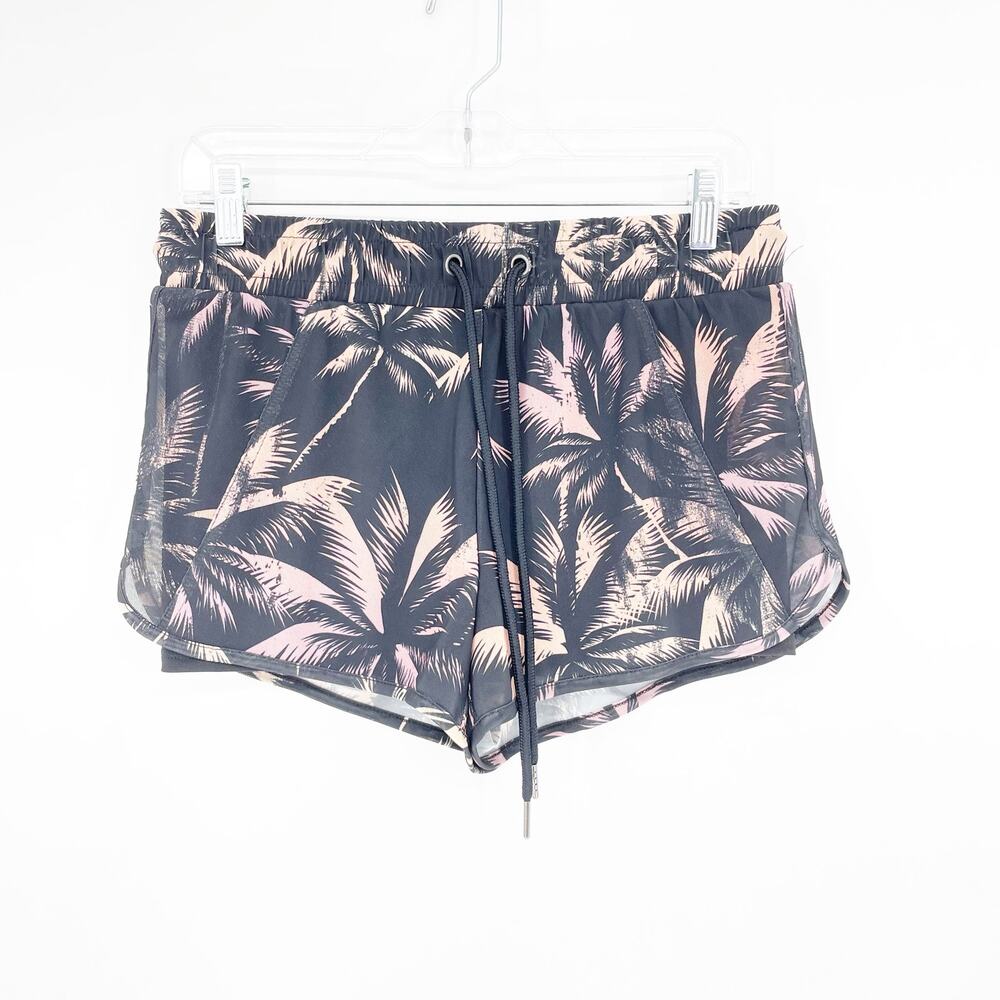 Forever 21 Athletic Tropical Palm Short Size Medium